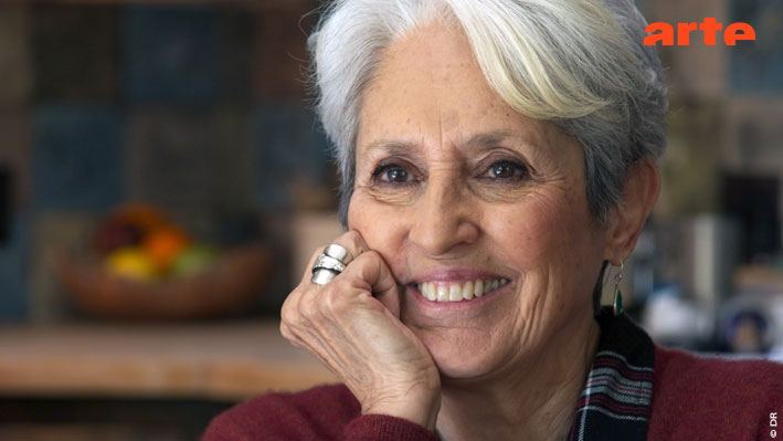 ARTEpro's tweet image. 🎻☮ Sur @ARTEfr et en ligne le 13.03 : "#Joan Baez - À voix haute, un portrait intime de la légende du folk, filmée lors de sa tournée d'adieu à la scène en 2019.
➡ tinyurl.com/yc2e6eu2