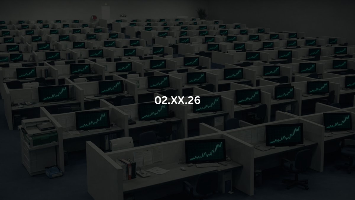 afkdotfun's tweet photo. FINAL WARNING.

Sh*ts about to go down.

Or if we’re talking your bags, up 📈

02/XX/26 - Be ready. https://t.co/crNc1KoUuu