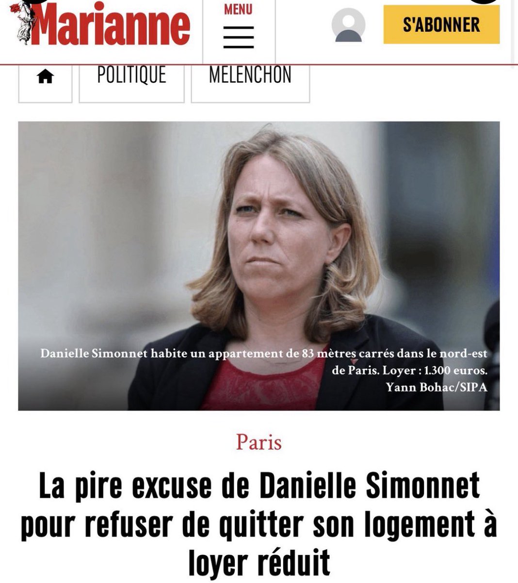 VictorSinclair3's tweet photo. Elle est rigolote @SimonnetDeputee .
Elle occupe un « appartement planque »à loyer réduit qu’elle refuse de quitter.
Son excuse ?
Elle ne veut pas participer à la spéculation immobilière dans paris.
🤡
Je les adore les @FranceInsoumise 
Il me font bien rire… https://t.co/bnwIDB1cM1