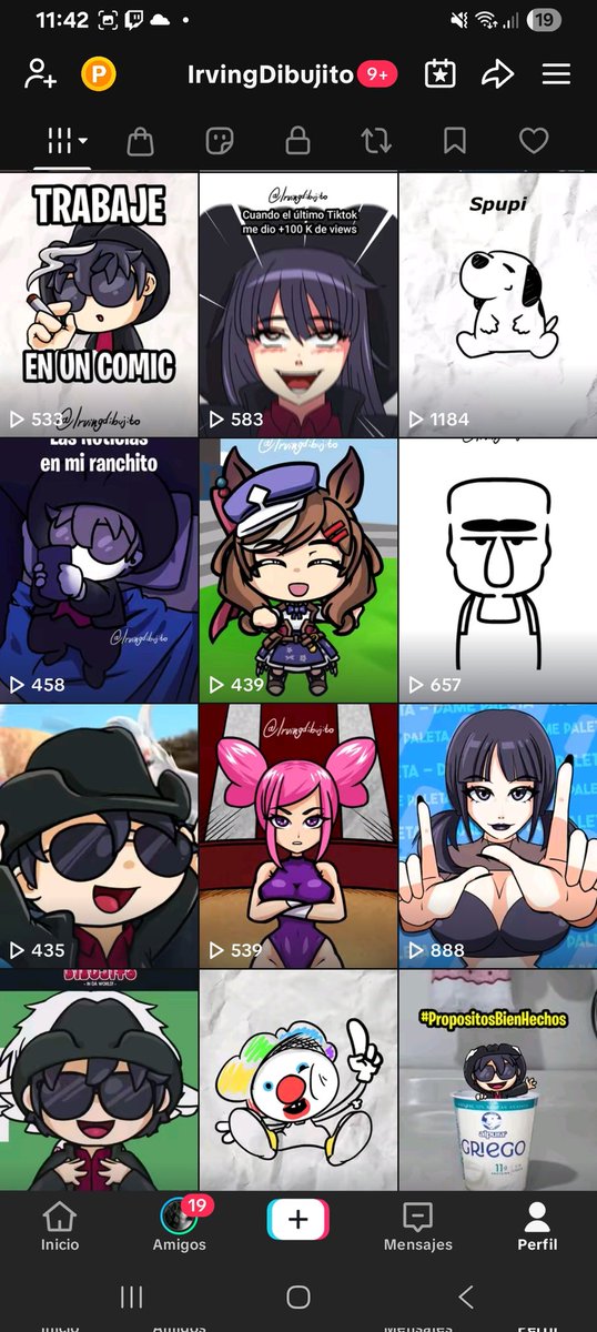 Este año me propuse darle más al contenido de Tiktok, vamos bien, sus altas y bajas pero uno que otro pega y me da gusto que ya somos 12 K . Hoy subo nuevo tiktok por cierto jaja.