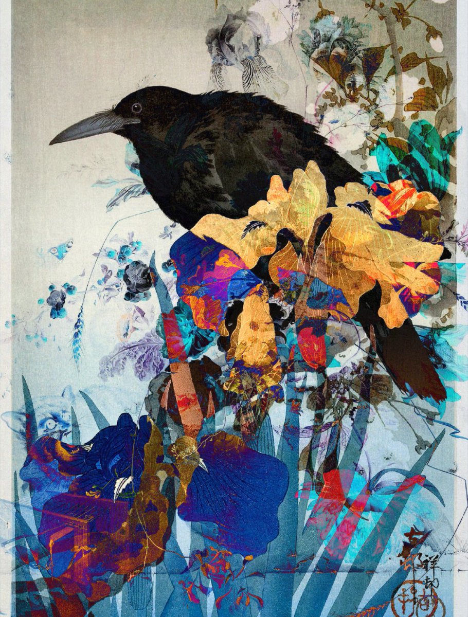 <a href="/Artcrush/">Artcrush</a> <a href="/rijksmuseum/">Rijksmuseum</a> <a href="/GoogleAI/">Google AI</a> This one, Shapeshifter, sold in 2021, includes 3 works from your museum, uses AI, Procreate, photographs of acrylic paint, and collage—

&amp; bonus it comes with topical controversy 3 years later about AI-Collaborative art, IP, and appropriation art  :) #GoogleGeminiArtRemix