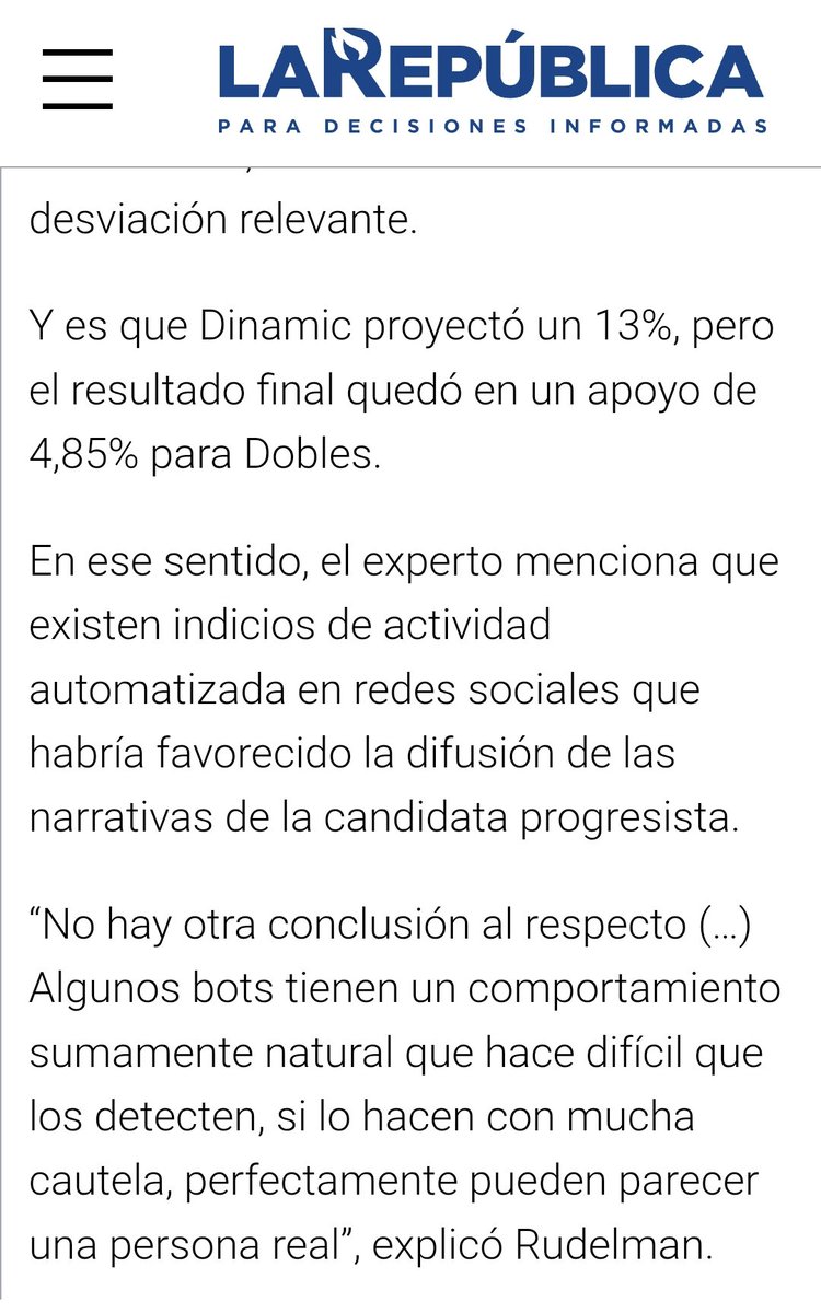 Ni con granjas de bots, y si fue una gran perdida. En pueblo no olvida #pacnuncamas.
