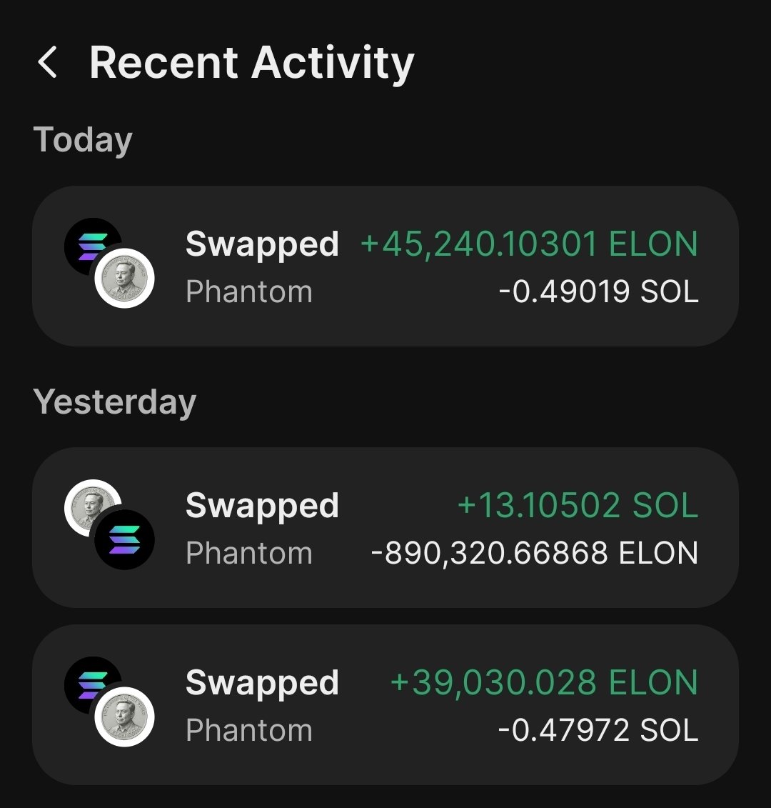 CreativityDmr's tweet image. Yesterday sold all my elon chasing green candle. And sold my 890k $elon  to a rugged meme coin only had 42$ left that I put back into $elon. My journey on crypto was dumb lost my entire life savings, may god help me to recover .  Hold Guys $elon is a gem