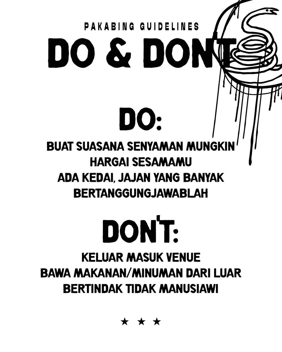 Besok ruang ini bakal lebih berisik dari biasanya. Datang lebih awal, kenalan, dan jaga ruangnya tetap aman buat semua.
Bikin ruangnya hidup. Buat malamnya panjang 😉🍻

Kalo haus, laper, mau jajan: kedai udah siap. Sampai ketemu besok! 🍻