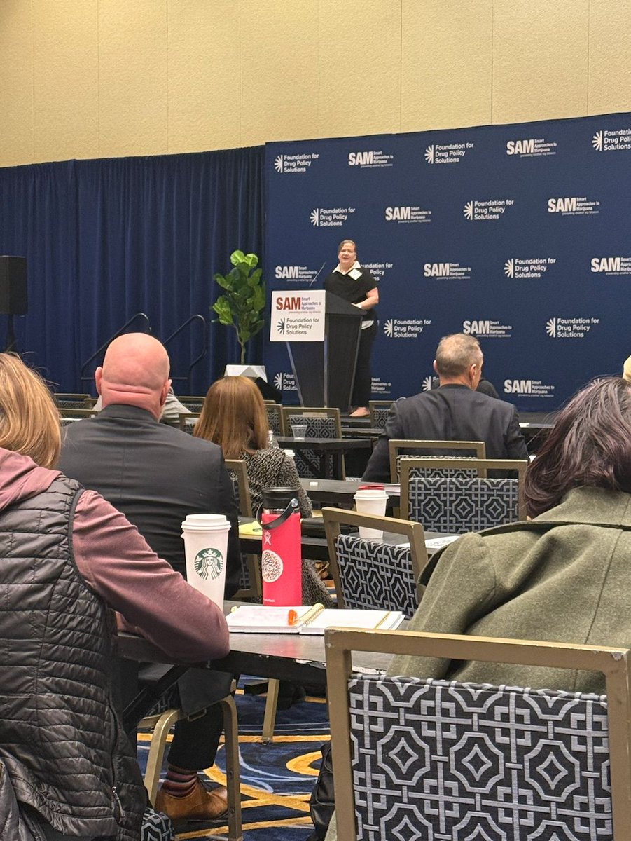 learnaboutsam's tweet photo. Now speaking, Jill Roberts, President &amp; CEO of the DEA Educational Foundation. #SAMSummit2026 https://t.co/Nm2D6k4wD2