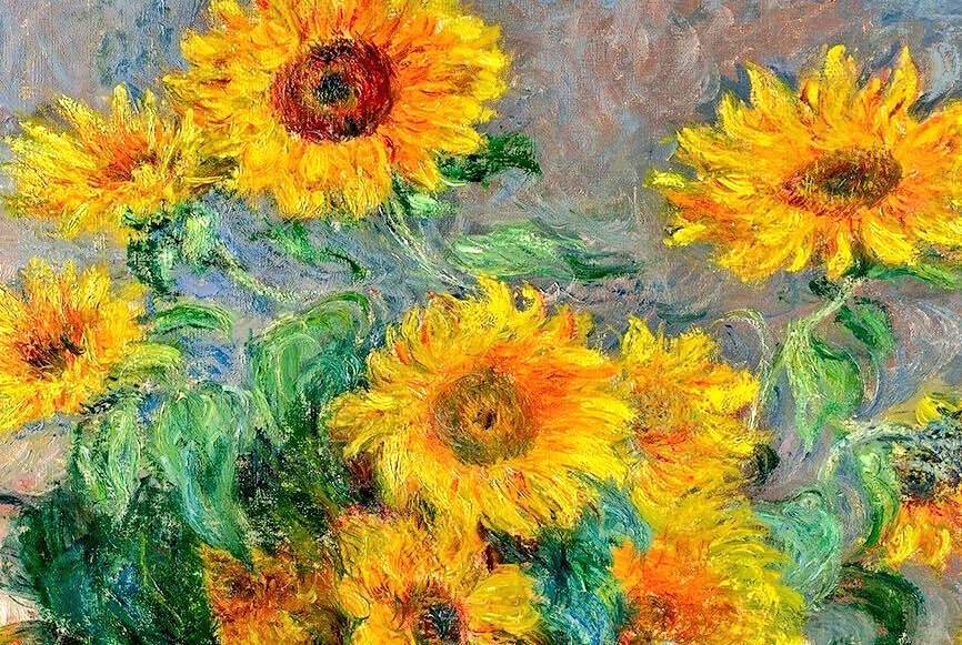 Flowers by Monet
