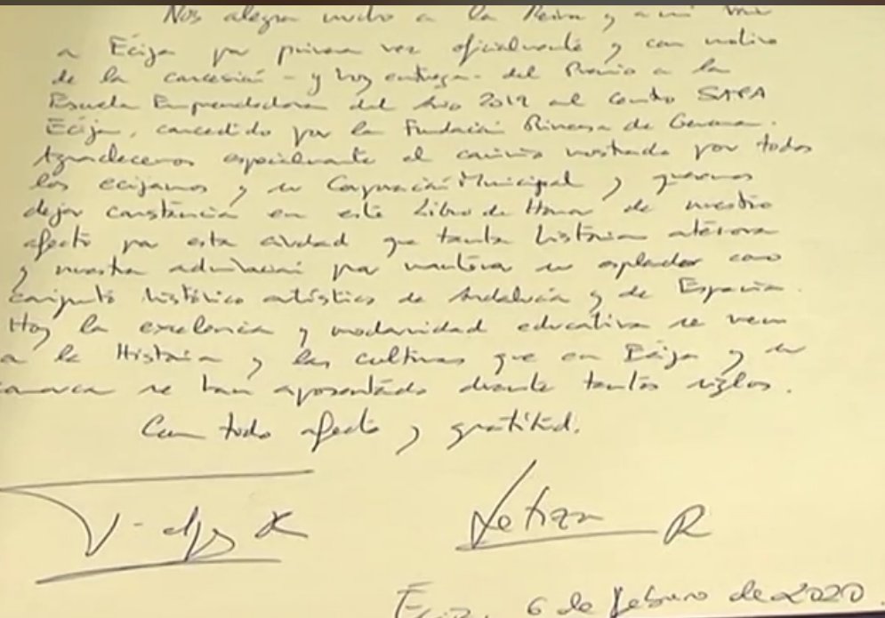 GermanSW_'s tweet image. Hoy se cumplen 6 años de la visita oficial de SS MM los Reyes de España a la ciudad de Écija

La ultima vez que vino un Rey a la ciudad, fue Alfonso XIII en 1916

Un día muy especial para toda la ciudad de Écija. ❤️💛❤️
youtube.com/watch?v=vxv1mD…
@CasaReal @aytoecija @Ecija_Sevilla