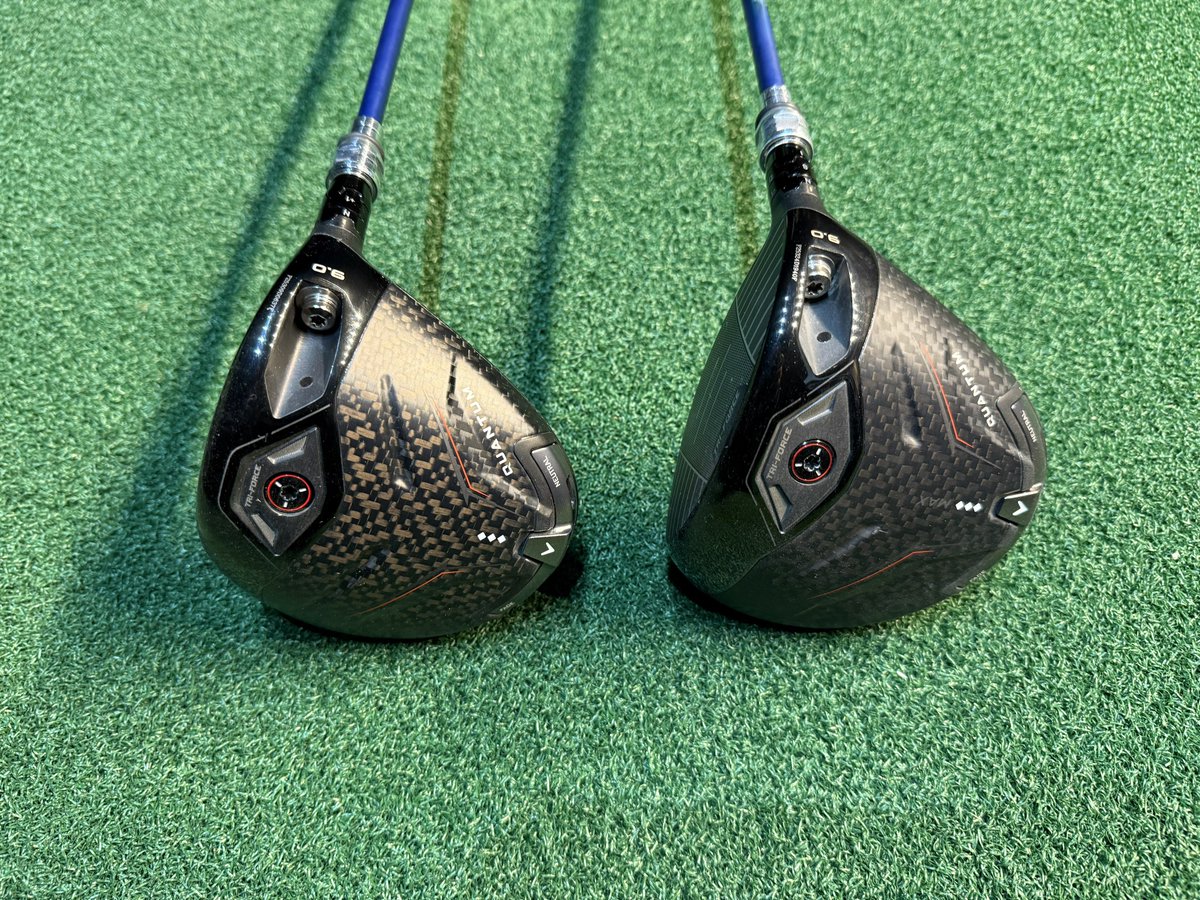 PGAPappas's tweet photo. Callaway released their Triple Diamond Max driver at Quantum launch this year and I think I know why.

TD Max is still similar in some ways to TD, however there are more clear performance differences between Quantum TD and TD Max than there have been in the past. And the differences are more consistent and disciplined.

I’ll have a full Quantum Triple Diamond vs Quantum Triple Diamond Max drivers comparative review for you next week. 👍