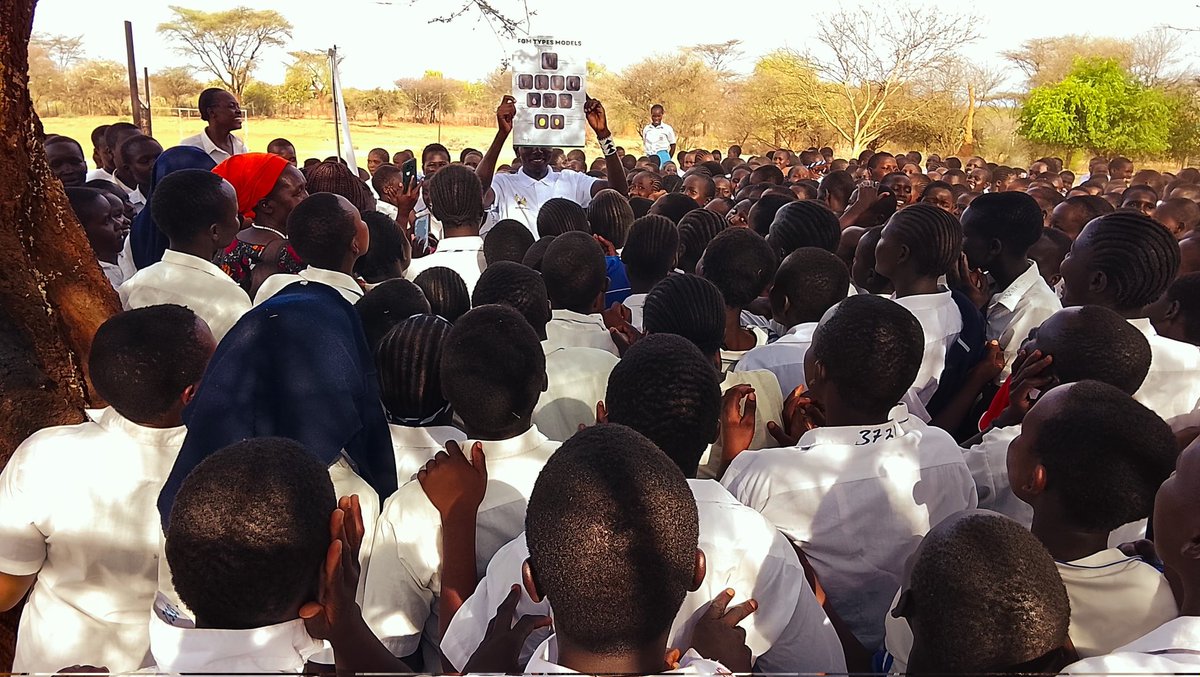 UpCbo74691's tweet photo. Today, we engaged girls at Chesta Girls High School, West Pokot County, to commemorate the International Day of Zero Tolerance for FGM under the theme: “Towards 2030: No End to FGM Without Sustained Commitment and Investment.”
Empowering girls with knowledge, voice &amp; confidence https://t.co/FHyLQOJpgX