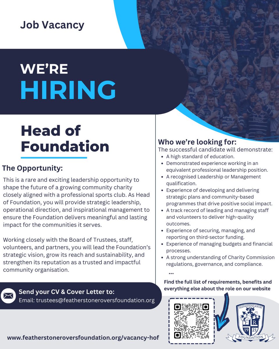 Featherstone Rovers Foundation tweet media