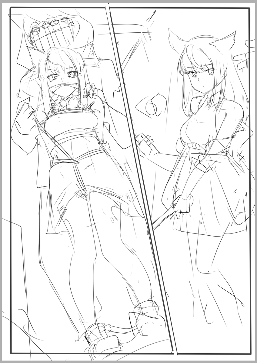 krts65's tweet photo. rough sketch
Perlica vs LB https://t.co/l4VaU0PBjN