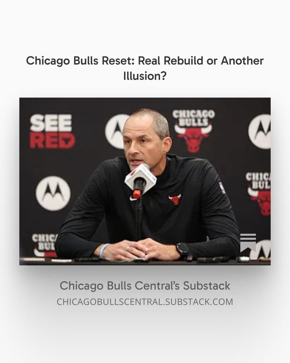 Chicago Bulls Central tweet media
