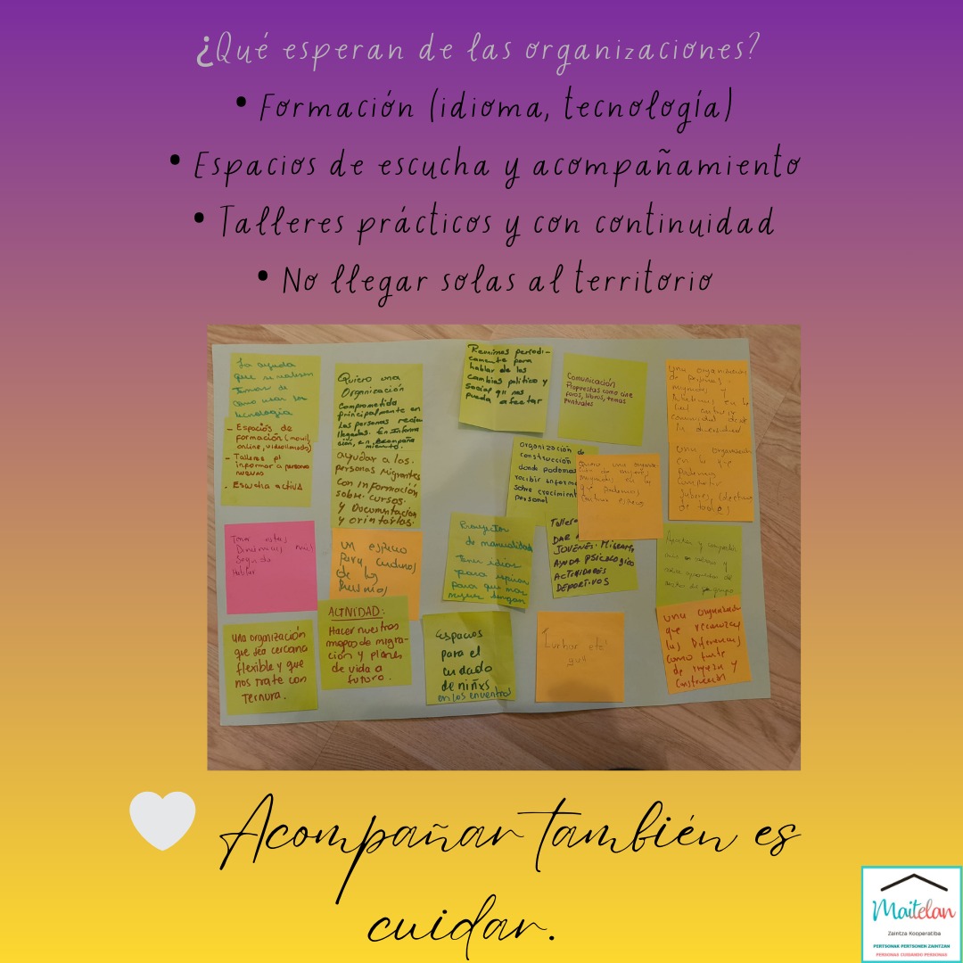 MaitelanKoop's tweet photo. Continuamos trabajando con los talleres antirracistas con las trabajadoras de los cuidados. https://t.co/Ytn1IRenz2