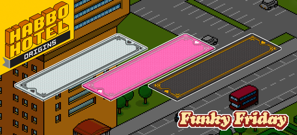 HabboOrigins's tweet photo. 💗 𝗙𝘂𝗻𝗸𝘆 𝗙𝗿𝗶𝗱𝗮𝘆: 𝗩𝗮𝗹𝗲𝗻𝘁𝗶𝗻𝗲'𝘀 𝗖𝗮𝗿𝗽𝗲𝘁𝘀

In black, white, and PINK! This is a no-brainer. https://t.co/IZ3EMTsI4R