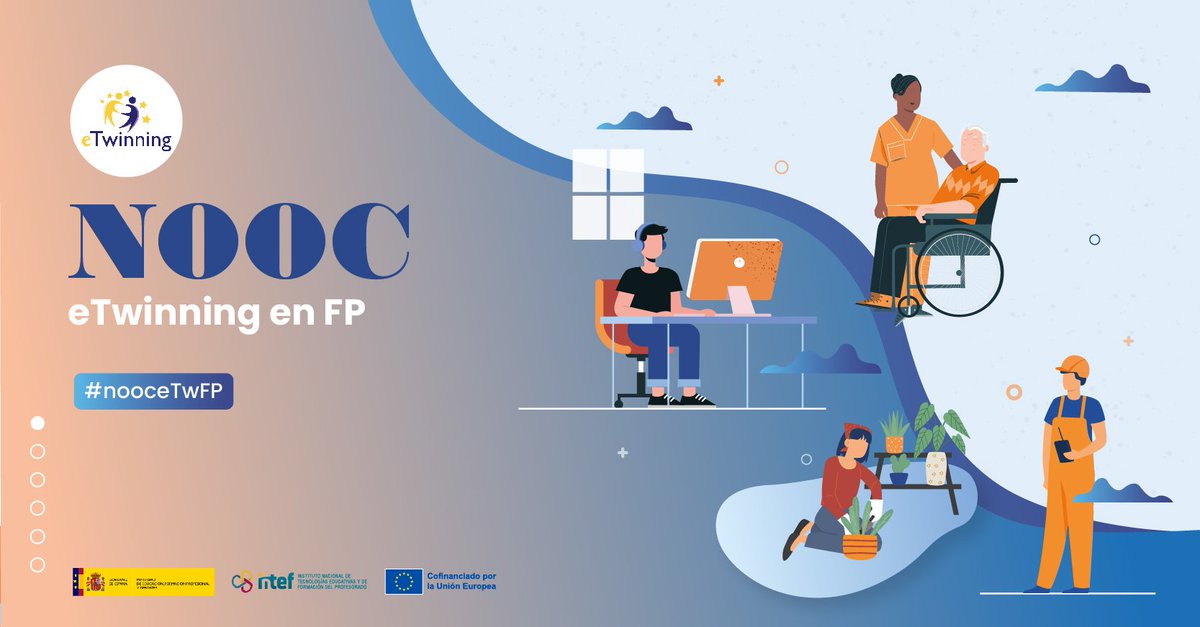 📘 Nuevo curso online: Introducción práctica a #eTwinning y cómo aplicarlo en Formación Profesional. Pensado específicamente para docentes de FP que quieran trabajar con proyectos europeos reales en el aula. 
👉 etwinning.es/nuevo-nooc-par…
#FP #FormaciónProfesional #Educación