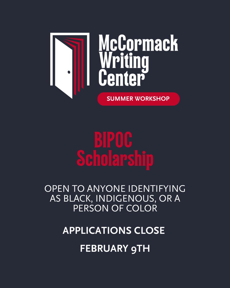 McCormack Writing Center tweet media