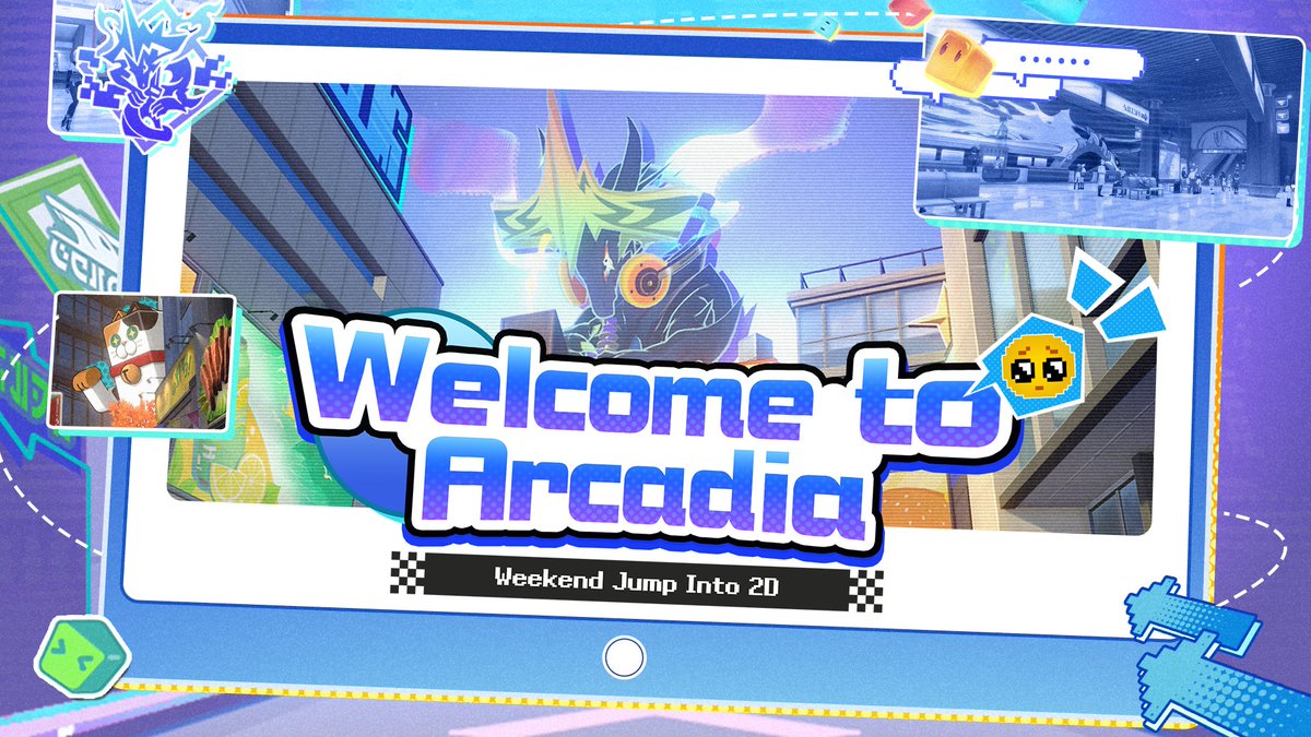 Welcome to Arcadia | Weekend Jump into the Duomension
Arcadia is right here, and here is Arcadia.
Whether you be a Fool, an imagenae... or a famous Nameless, Duomension City welcomes you!
Learn More: hoyo.link/LINykd1BD

✧ Furbobo Weekly reserves the right of final