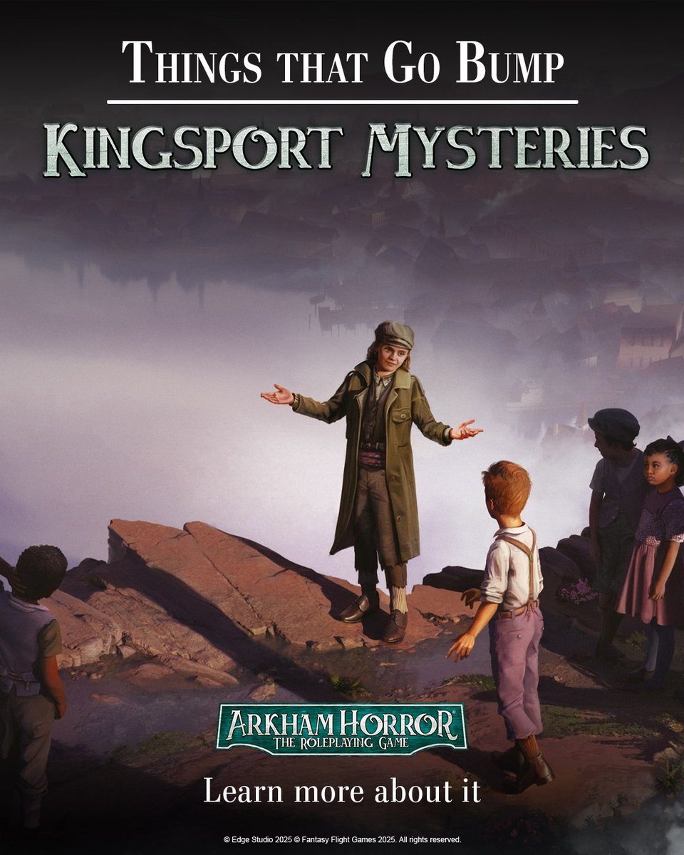 edge_english's tweet photo. Looks can be deceiving!👀
In the world of Arkham Horror—and especially in the thrilling adventures of Kingsport Mysteries—nothing is ever as it seems.
Check here our latest article: https://t.co/963CbJJdF5
Kingsport Mysteries will be released on February 13th
#arkhamhorror #ttrpg https://t.co/3VgYxaoOSy