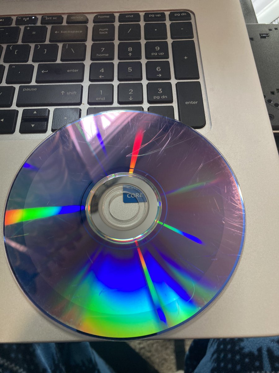 The current state of my 4th Kenan &amp; Kel DVD, almost 20 years old. Half the episodes don’t play properly. It’s maddening how swiss cheese’d the show’s presence is on streaming &amp; online; I need 4 sources to even attempt a Frankenstein version of the full series. Media Preservation!