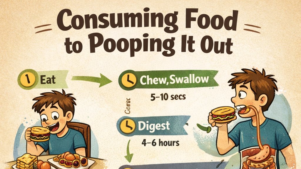 flushthis's tweet photo. Food to Poop, an illustrated guide to your last meal. https://t.co/1ld8SLeaAM