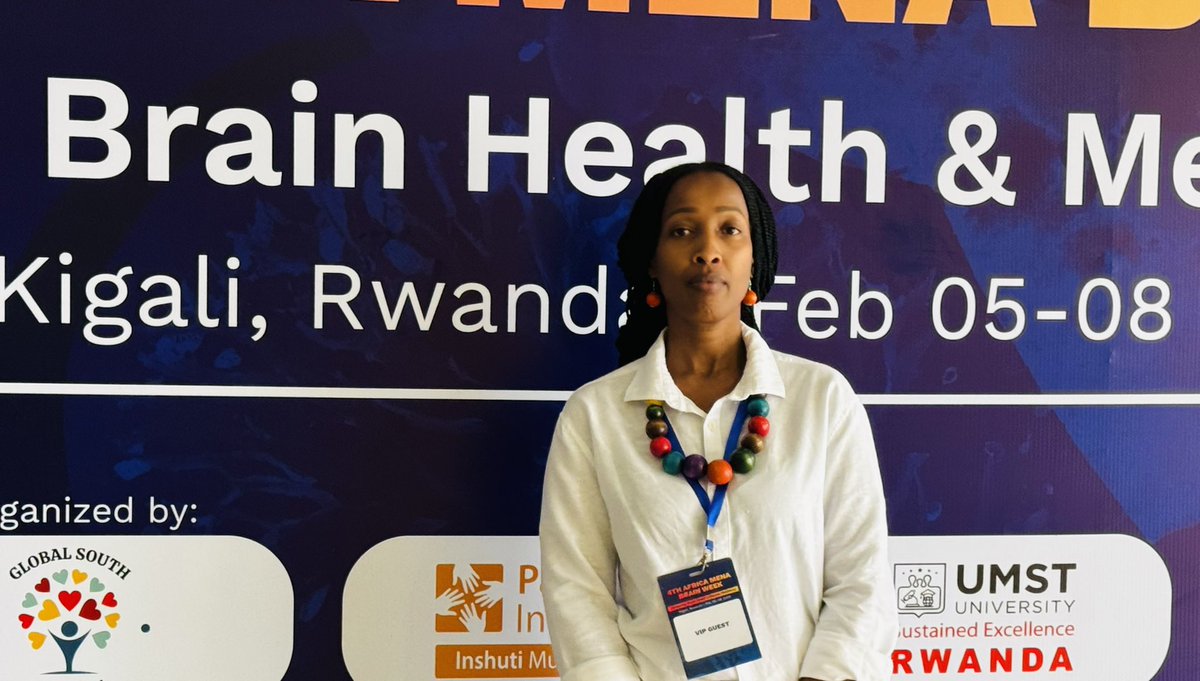 rwanda_on's tweet photo. Today, the Chairperson of RPIA attended the 4th Africa–MENA Brain Week at UMST focused on advancing brain health and mental wellbeing. https://t.co/O6K8d3kcNy https://t.co/X1NQ9GvQiS