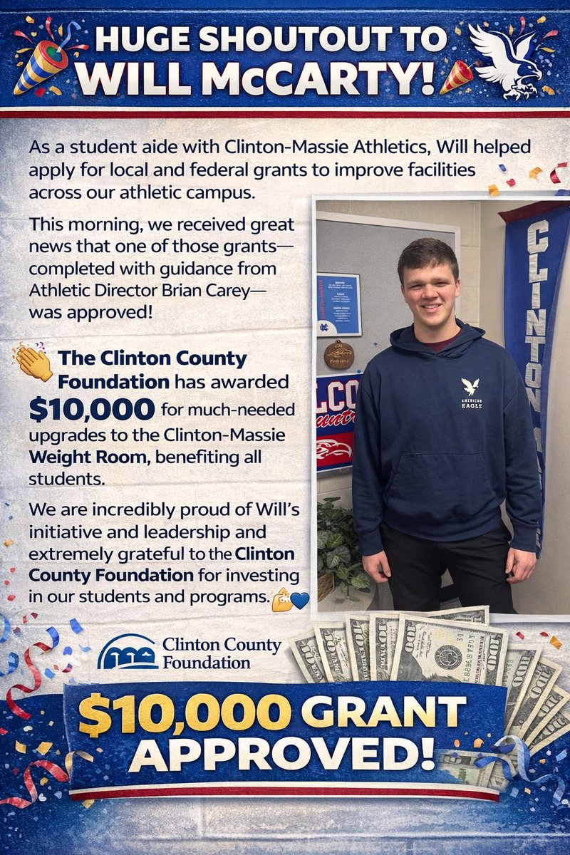 Clinton-Massie Athletics tweet media