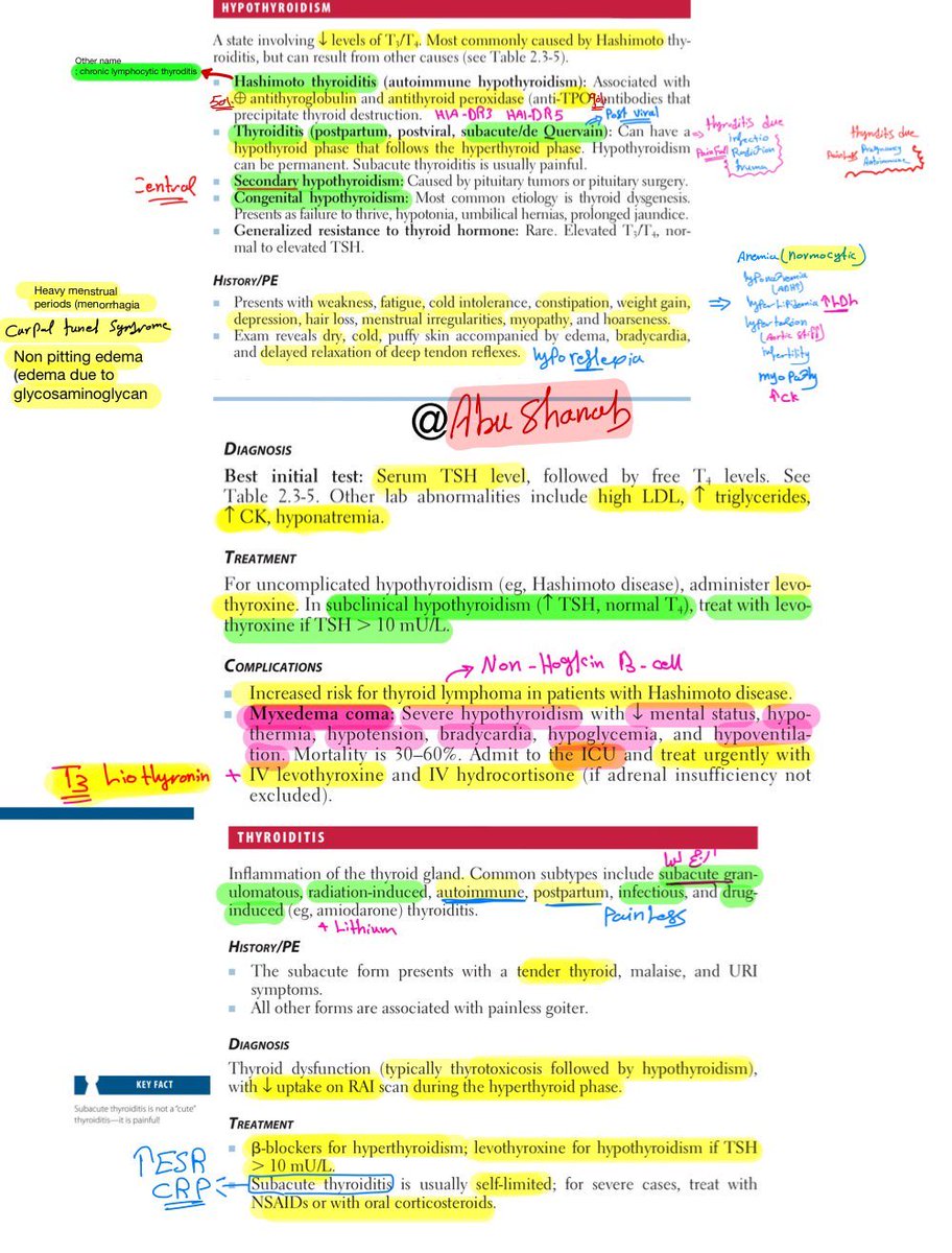 Endocrine Disorders

بصفحة واحدة كل 
Disease 

📌 شرحت اهم مواضيع كل سسيتم من الميدسن من كتابين Step Up , board basic 

📌اشرح كل حرف واخليك تطلع فاهم وحافظ 

🛑اذا تبي تسجل بسسيتم معين تواصل واتس 
wa.me/962780035070