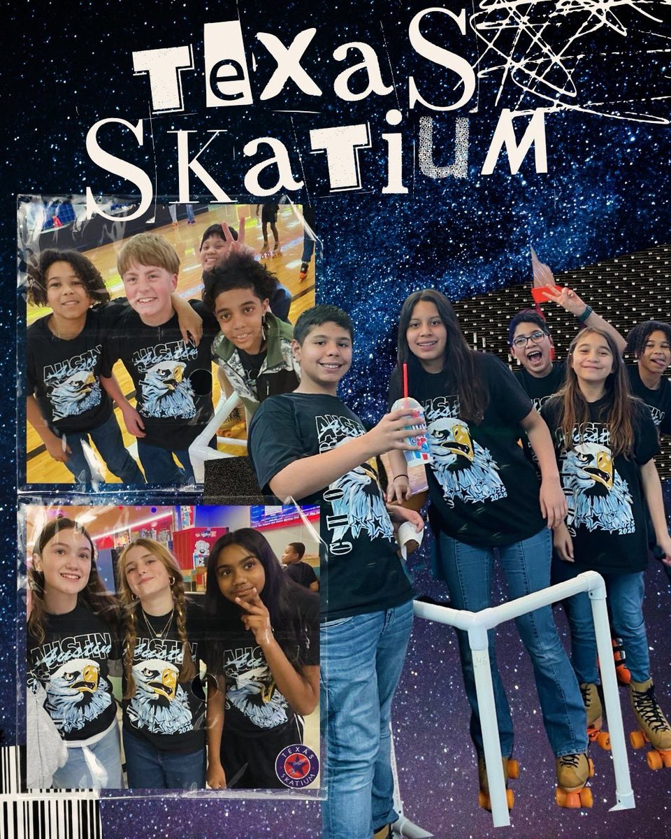 AAEChoir's tweet photo. TX Skatium Trip with AAE Choir 🛼🎉 
#choir 
#music 
#GarlandUSA 
#austinacademy
#aaechoir https://t.co/RQkUcol3xk