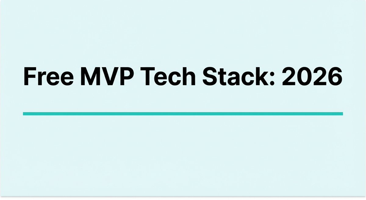 chatmaxima's tweet image. Building an MVP in 2026?

You don't need $1000/mo in tools.

🔗 Free tech stack guide: chatmaxima.com/blog/you-dont-…

#Startup #MVP #FreeTech