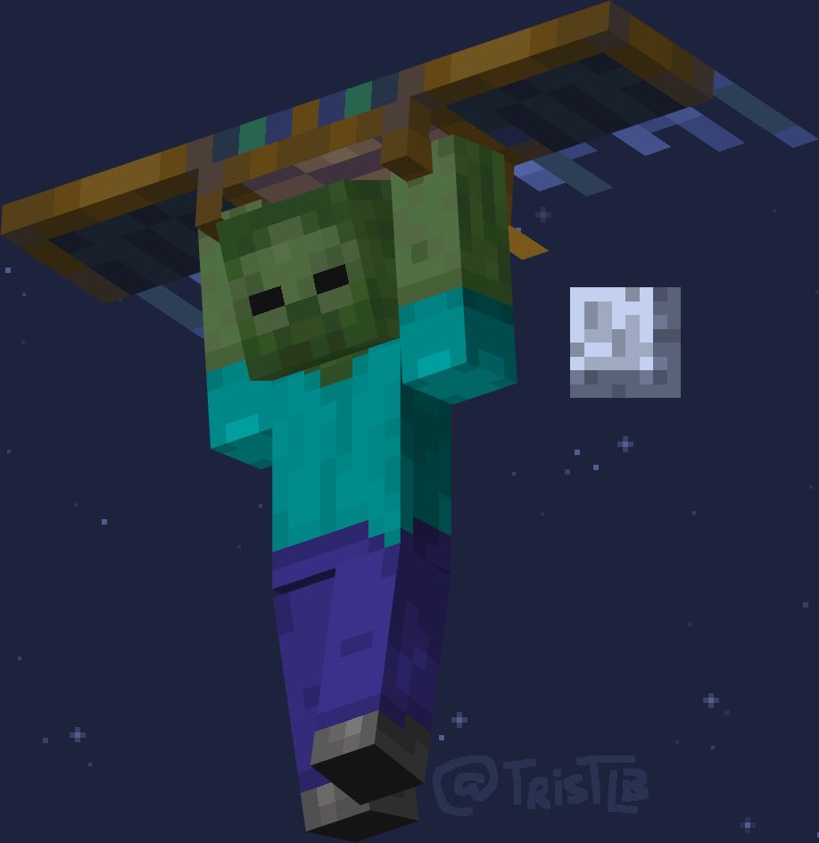 Would be a shame if Zombie could use it…

#minecraft