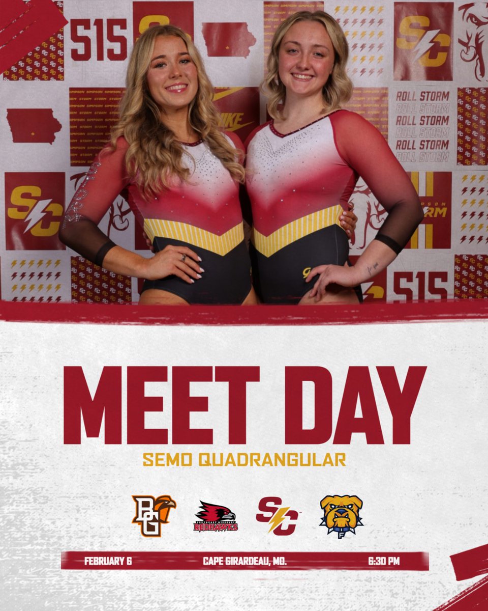Simpson Women's Gymnastics tweet media