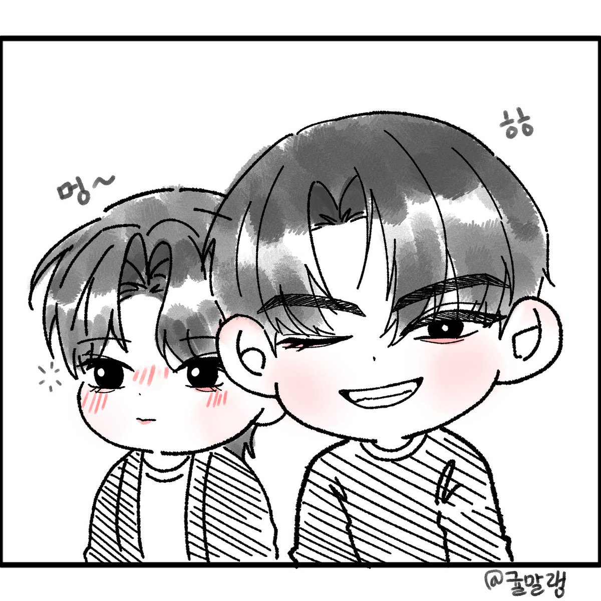 g_gammallaengi's tweet image. 이 사진이 너무 좋아서 한번 그려보고 싶었다😙😌💕
#GunnerNice #gunnernsk #niceboripat