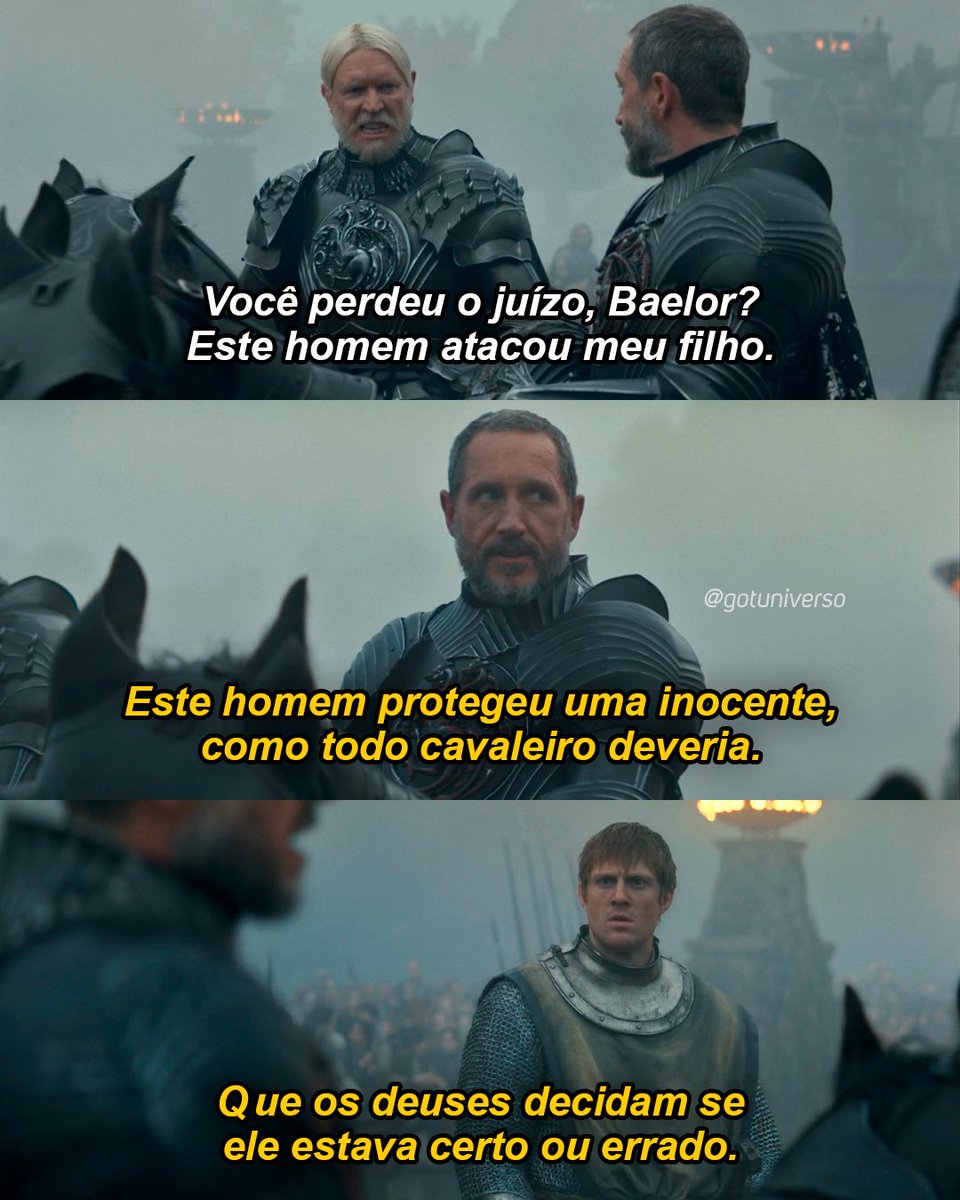 universo_got's tweet image. O que será que os deuses vão decidir? 🤔

#OCavaleiroDosSeteReinos