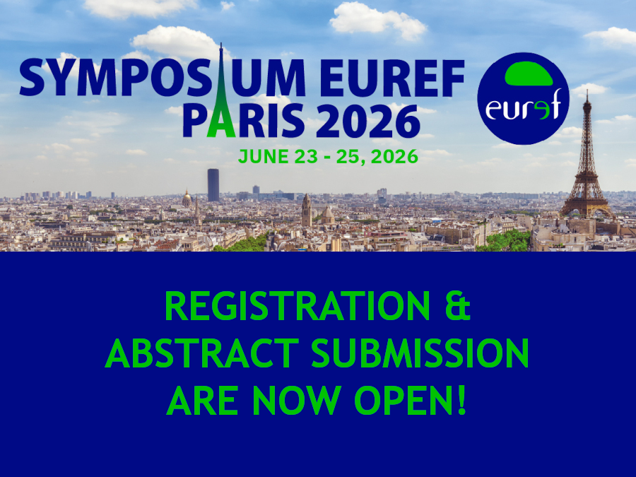 be_GNSS's tweet photo. 📣#EUREF symposium 2026🌍🛰️

📍Paris
📅23-25 June 2026

Important deadlines:
- abstract submission: April 23
- early registration fees: April 23
- regular registration: May 10

👉https://t.co/gykjjS1JYV.
#geodesy #referenceframes #GNSS #EPN_CB https://t.co/vdVf3yBndu