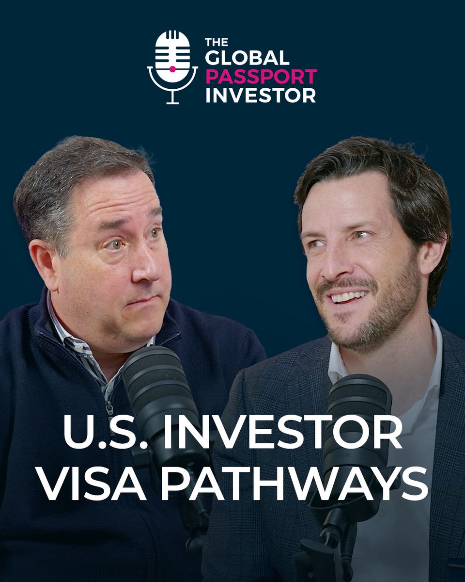 Patrick Findaro (<a href="/PFindaro/">Patrick Findaro</a>) from <a href="/VisaFranchise/">Visa Franchise</a> joins Latitude CEO Eric Major on The Global Passport Investor to discuss:

• Moving his family from US to EU
• The best migration pathways INTO the US

Watch it here: youtube.com/watch?v=LDXgjv…

#GlobalMobility #SecondCitizenship