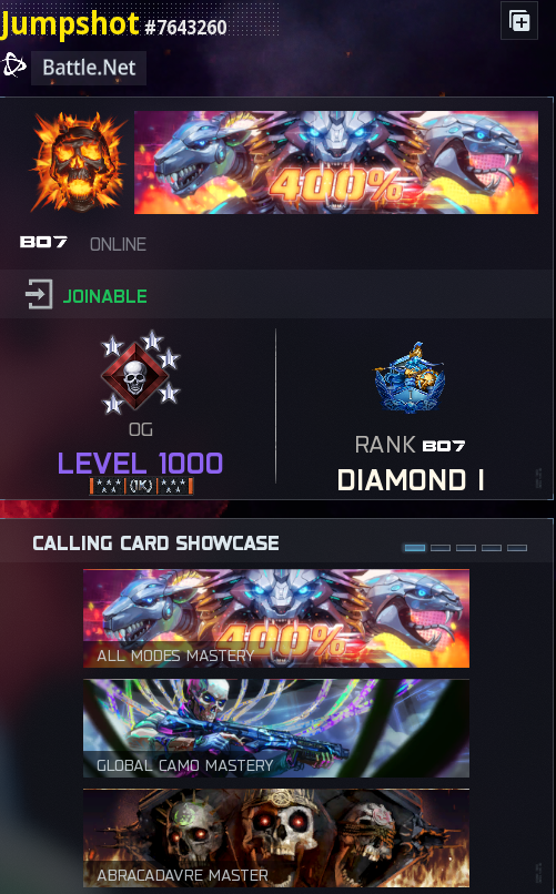 LEVEL 1000 IS DONE in #BlackOps7 

GGs boys