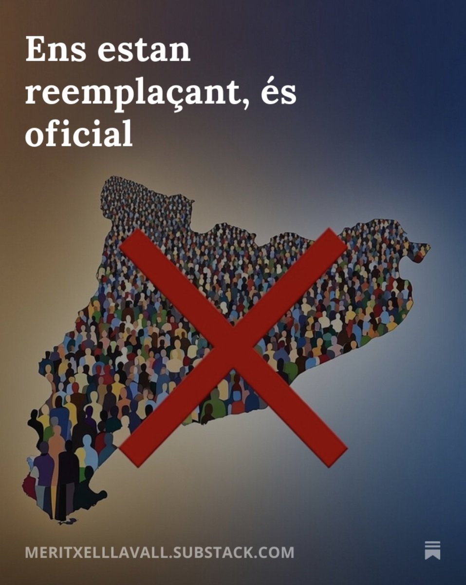 Meritxelllavall's tweet image. Ens estan reemplaçant, és oficial 

open.substack.com/pub/meritxelll…