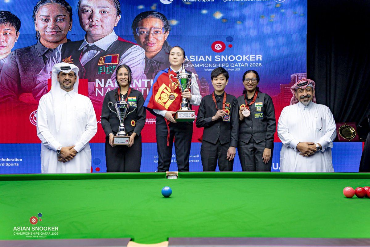 Qatar Billiard Sports Federation tweet media
