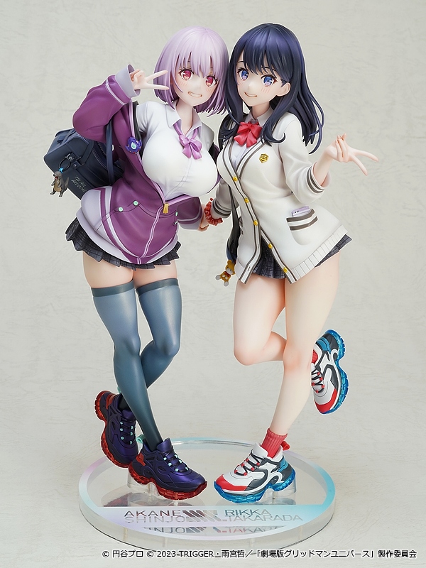 gsc_kahotan's tweet photo. 🌟彩色原型初公開🌟
￣￣￣￣￣￣￣￣￣￣￣￣￣￣
✦新条アカネ feat. トリダモノ
✦宝多六花 feat. トリダモノ
＿＿＿＿＿＿＿＿＿＿＿＿＿＿
📷️＃ワンホビ40 フォトギャラリー
 https://t.co/1LntTycOuI

 #GRIDMAN_UNIVERSE #グリッドマンユニバース  #トリダモノ #グッスマ #WF2026W https://t.co/Yjr0L9ZkLL