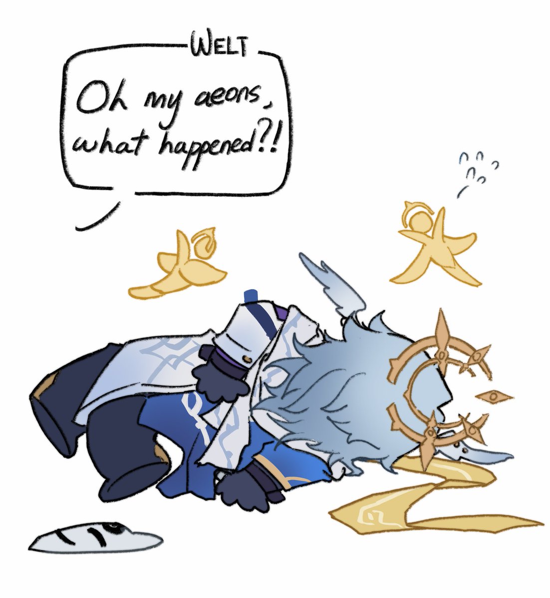 Sunday the moment he steps out of that express train to planarcadia: