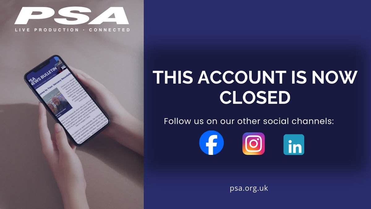 Production Services Association tweet media