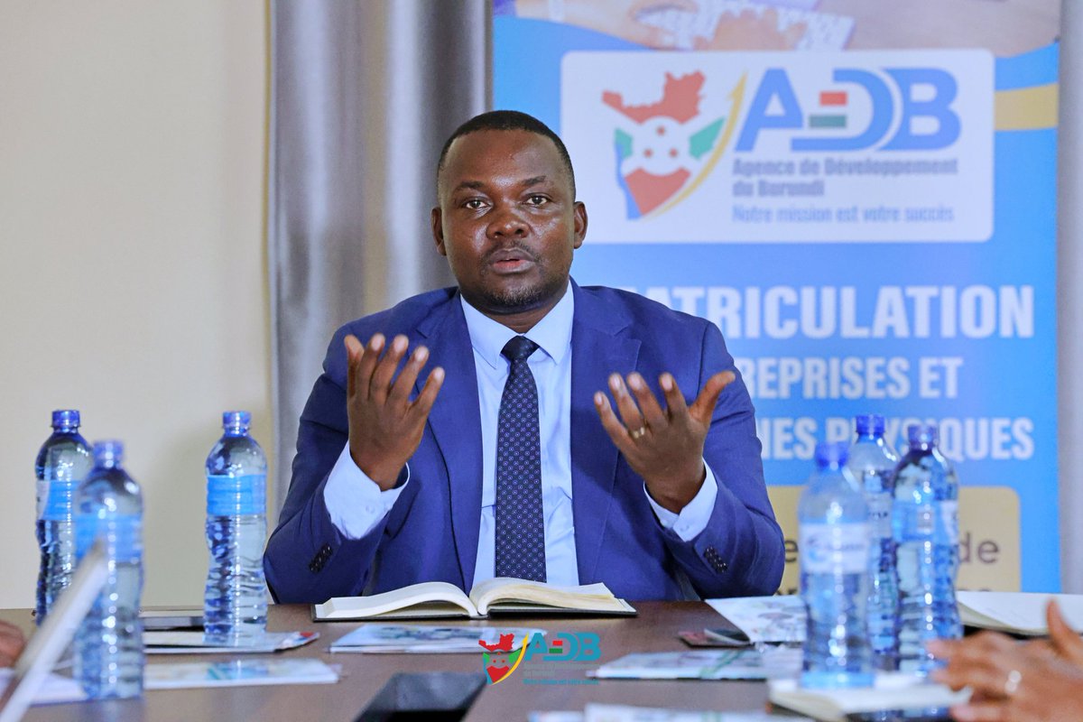 ADB_Burundi's tweet photo. Après les échanges,  les 2 autorités ont conclu qu’un cadre de collaboration formalisé entre  l’@ADB et la @BDEGL2 est nécessaire pour faciliter la collaboration entre les 2 institutions afin de mener à bon port cet objectif commun qui est de développer le secteur privé burundais https://t.co/JdVfIao0hg
