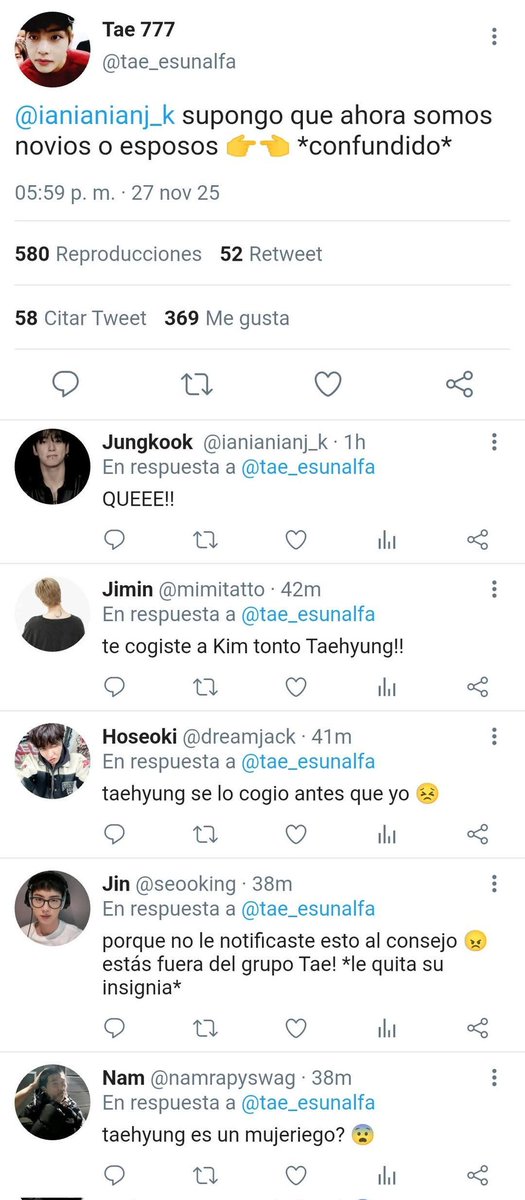 erenkottomie's tweet photo. #taekookau
Una fiesta de disfraces se topa con un alfa anónimo q lo hace temblar como nunca, no lo piensa dos veces: lo lleva a un cuarto y vive el acostón más intenso —y delicioso— de su vida.
El problema llega después.
Su acompañante resulta ser Kim Taehyung, el alfa más raro https://t.co/eYJsWT7rFO