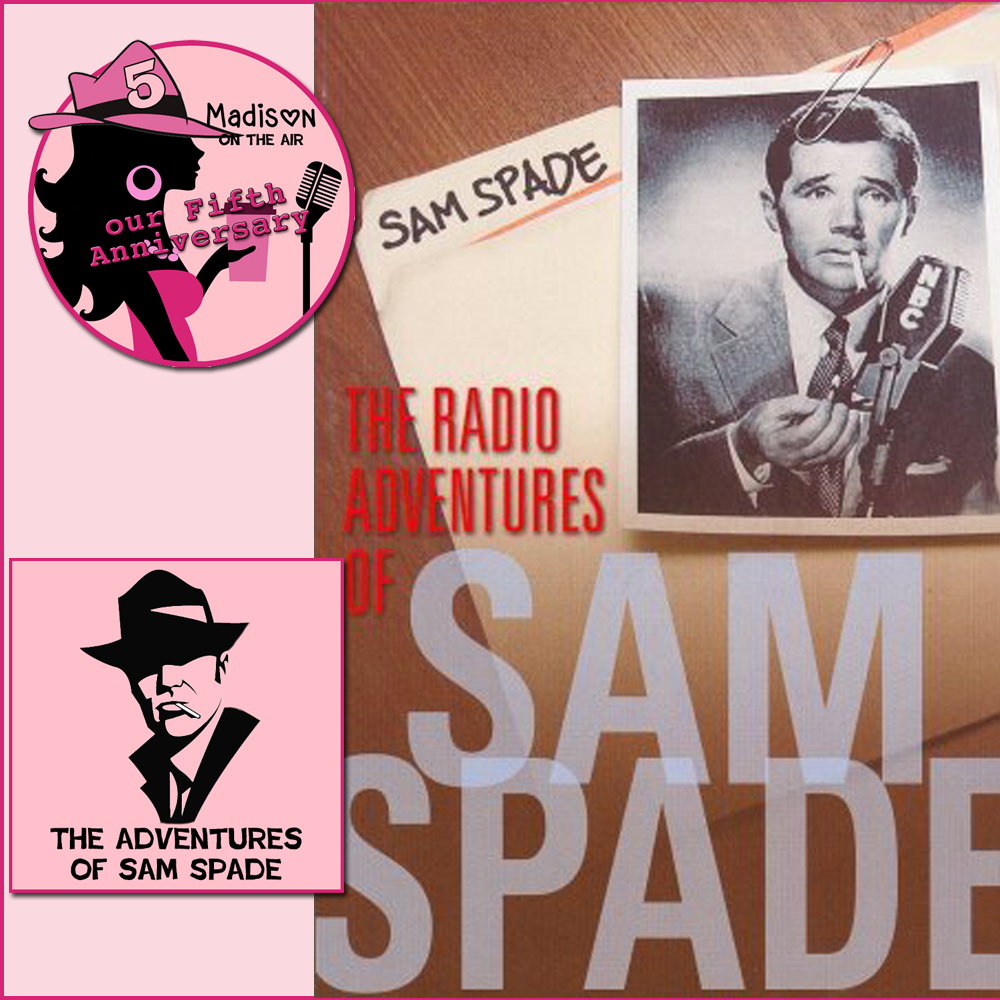 MadisonontheAir's tweet image. Bogart originated the role in film, but Howard Duff played Sam Spade on radio from 1946-50. Madison met Sam in ep 6, played by Bran Peacock, who voiced Gutman in our Maltese Falcon! madisonontheair.com/samspade06/

#OldTimeRadio #audiofiction #AudioDrama #fictionpodcast #madisonontheair