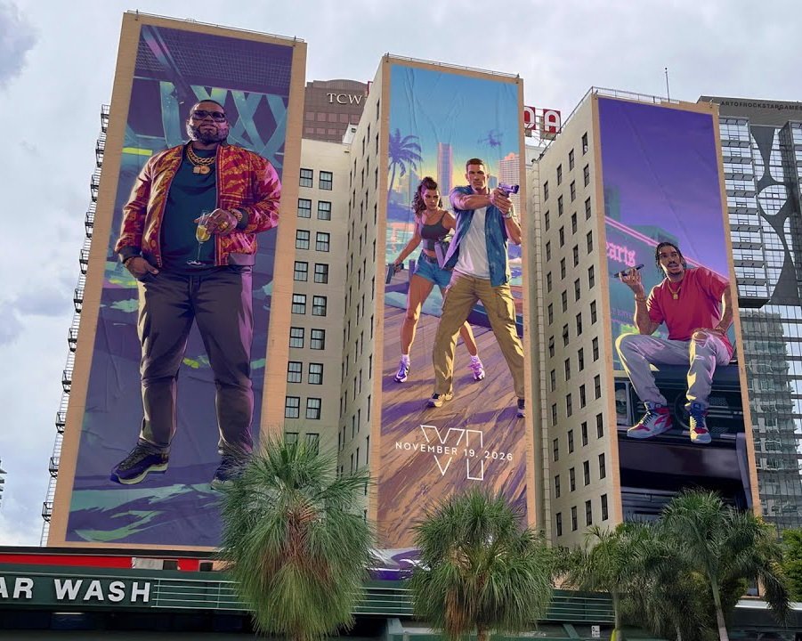 GameJoker_'s tweet photo. BREAKING: Marketing for GTA 6 has officially started. https://t.co/u69id9e59H
