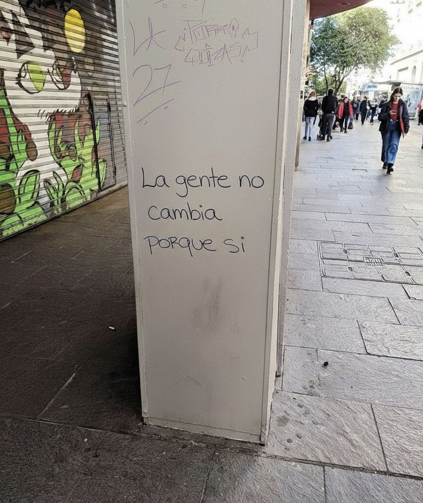 En un Muro lo leí