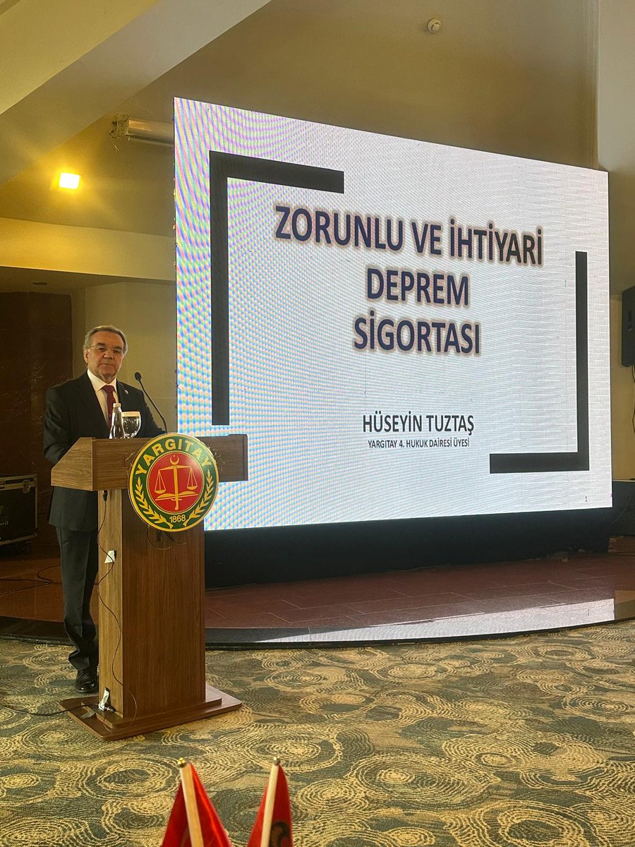 6 Şubat Depreminin yıl dönümünde İzmir de Zorunlu ve İhtiyari Deprem Sigortasını Yargıtay 4. Hukuk   Dairesinin içtihatları doğrultusunda  Bölge Adliye Mahkemesi Başkan ve Üyelerine anlattık. Depremde vefat eden vatandaşlarımıza  Allahtan rahmet geride kalanlara sabır diliyorum.