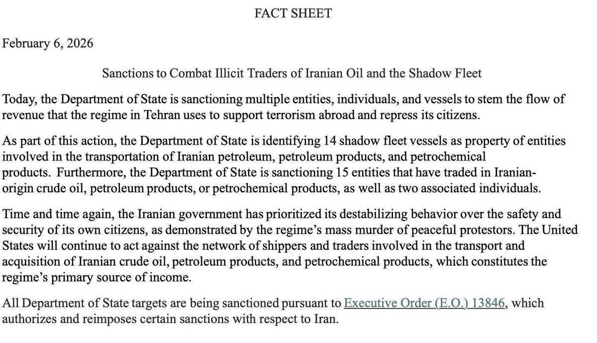 ٣ ساعات بعد انتهاء جلسة المفاوضات : الحكومة الاميركية تفرض عقوبات جديدة على القطاع النفطي الايراني