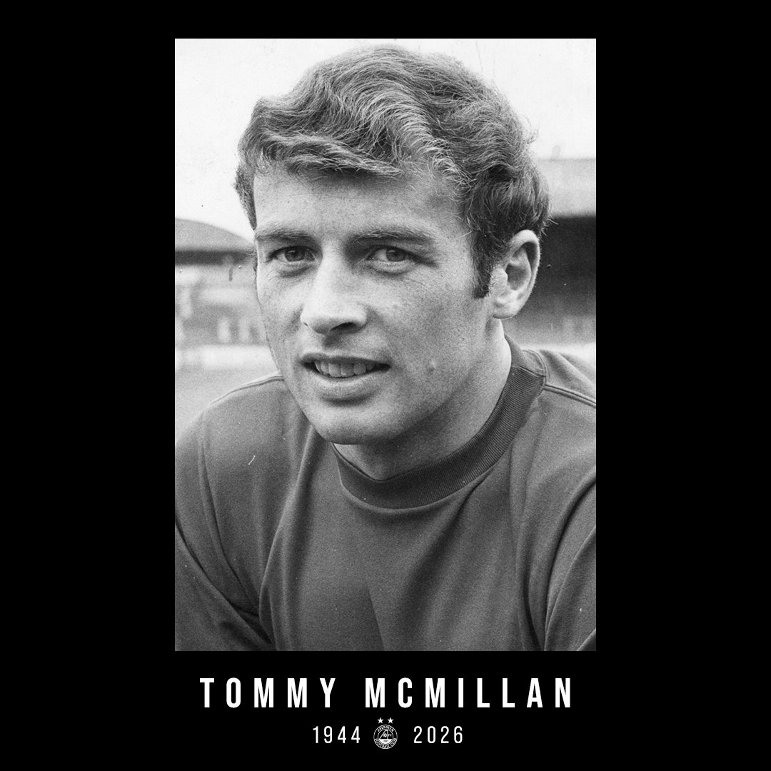 Everyone at AFC was saddened to learn of the passing of our former player and Scottish Cup winner, Tommy McMillan.

Tommy made close to 250 appearances for The Dons and was part of the 1970 Scottish Cup winning team.

🔗 bit.ly/45M3iPi