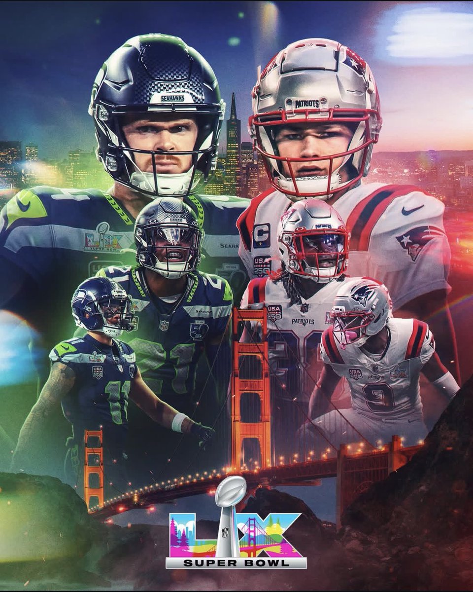 sagastiker's tweet photo. El domingo es la #SuperBowl 

Y se verá en abierto en España por 1ª vez en más de treinta años.

A eso de las 00:18h conecta con @cuatro en tu televisión y te contamos el mayor espectáculo deportivo del planeta.

Y el concierto del descanso de Bad Bunny.

¡NO TE LO PUEDES PERDER! https://t.co/GzNCJJfC5R